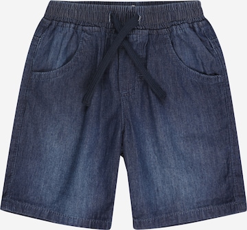 UNITED COLORS OF BENETTON Regular Shorts in Blau: predná strana