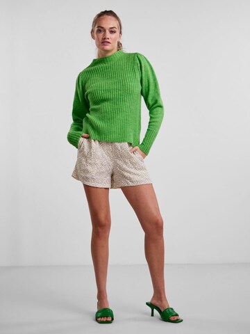 PIECES Пуловер 'Ana' в зелено