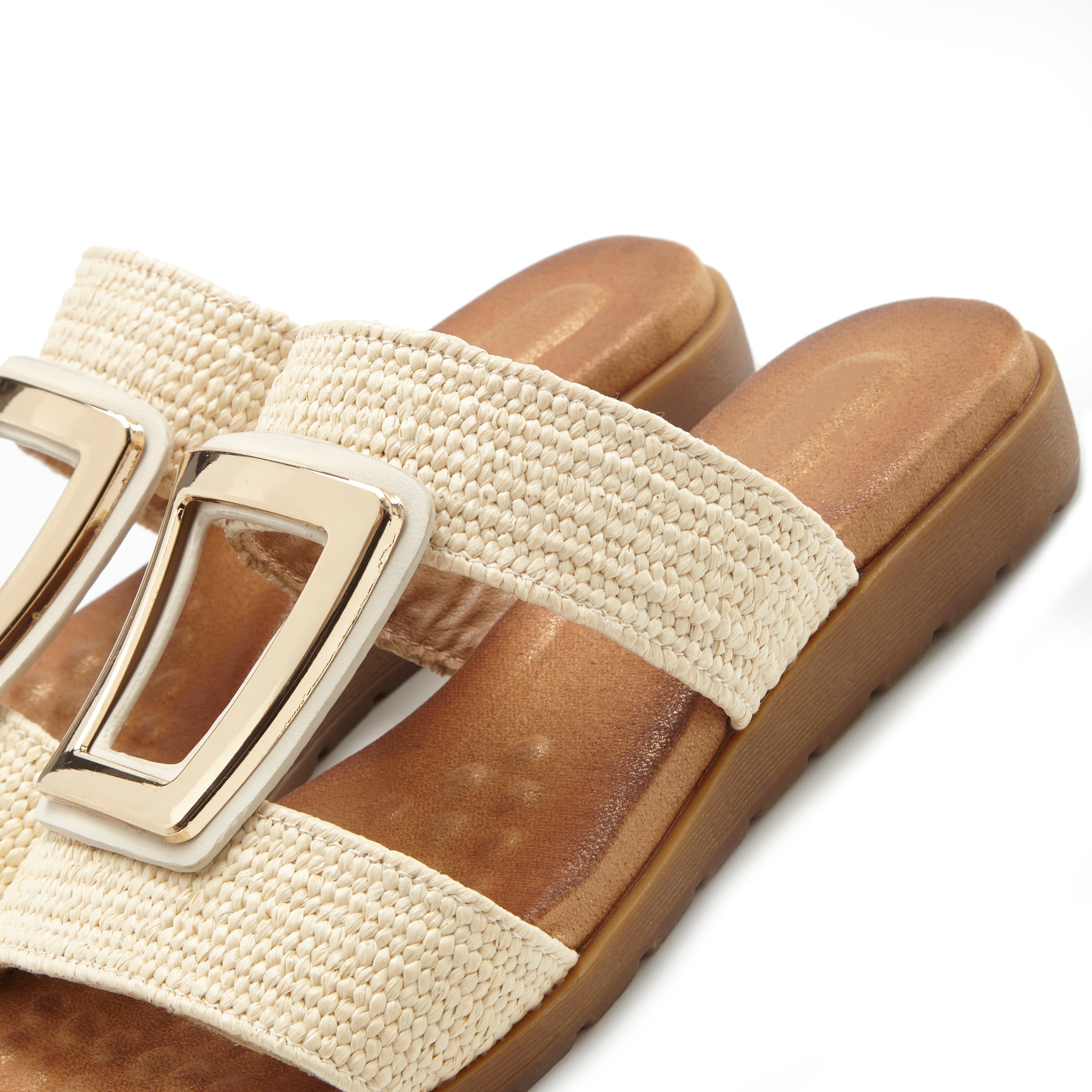 VIVANCE Pantolette i vit