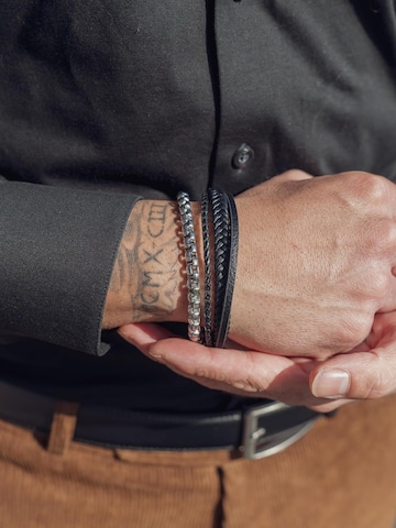 SERASAR Bracelet 'Hero' in Silver