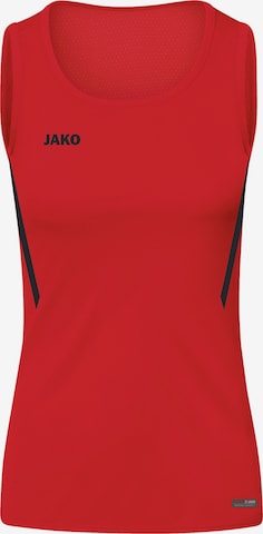 JAKO Sports Top in Red: front