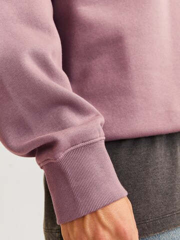 JACK & JONES Sweatshirt 'JJESTAR' i lilla