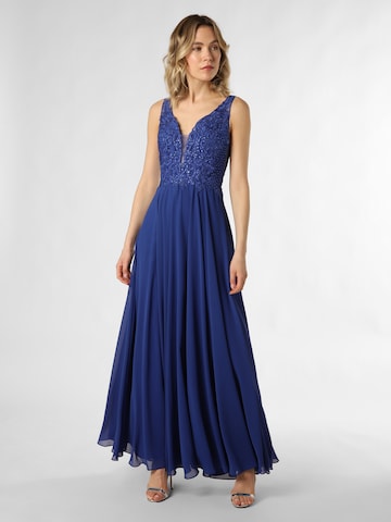 Luxuar Fashion Evening Dress ' ' in Blue: front