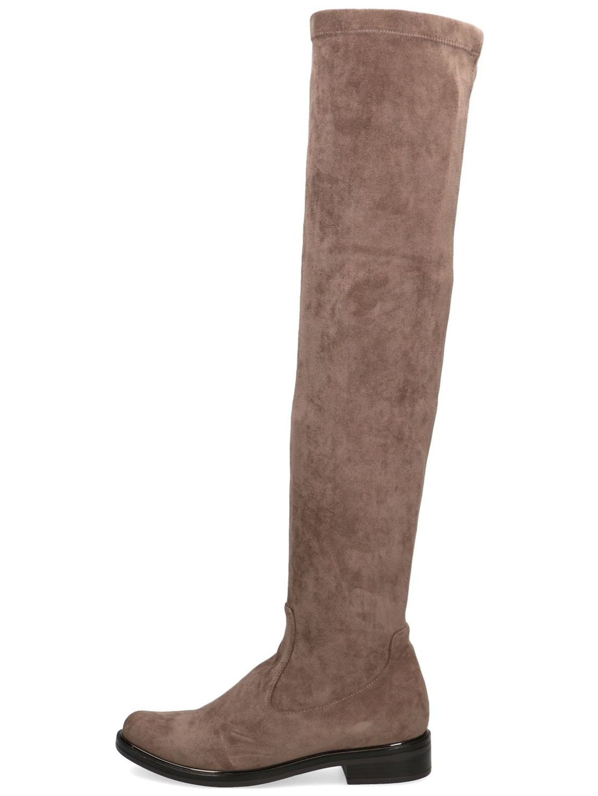 CAPRICE Overknee laarzen in Bruin