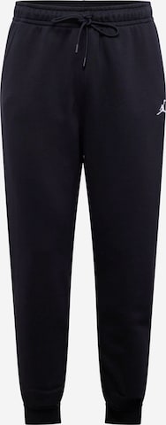 Jordan - Tapered Calças 'Essential' em preto: frente