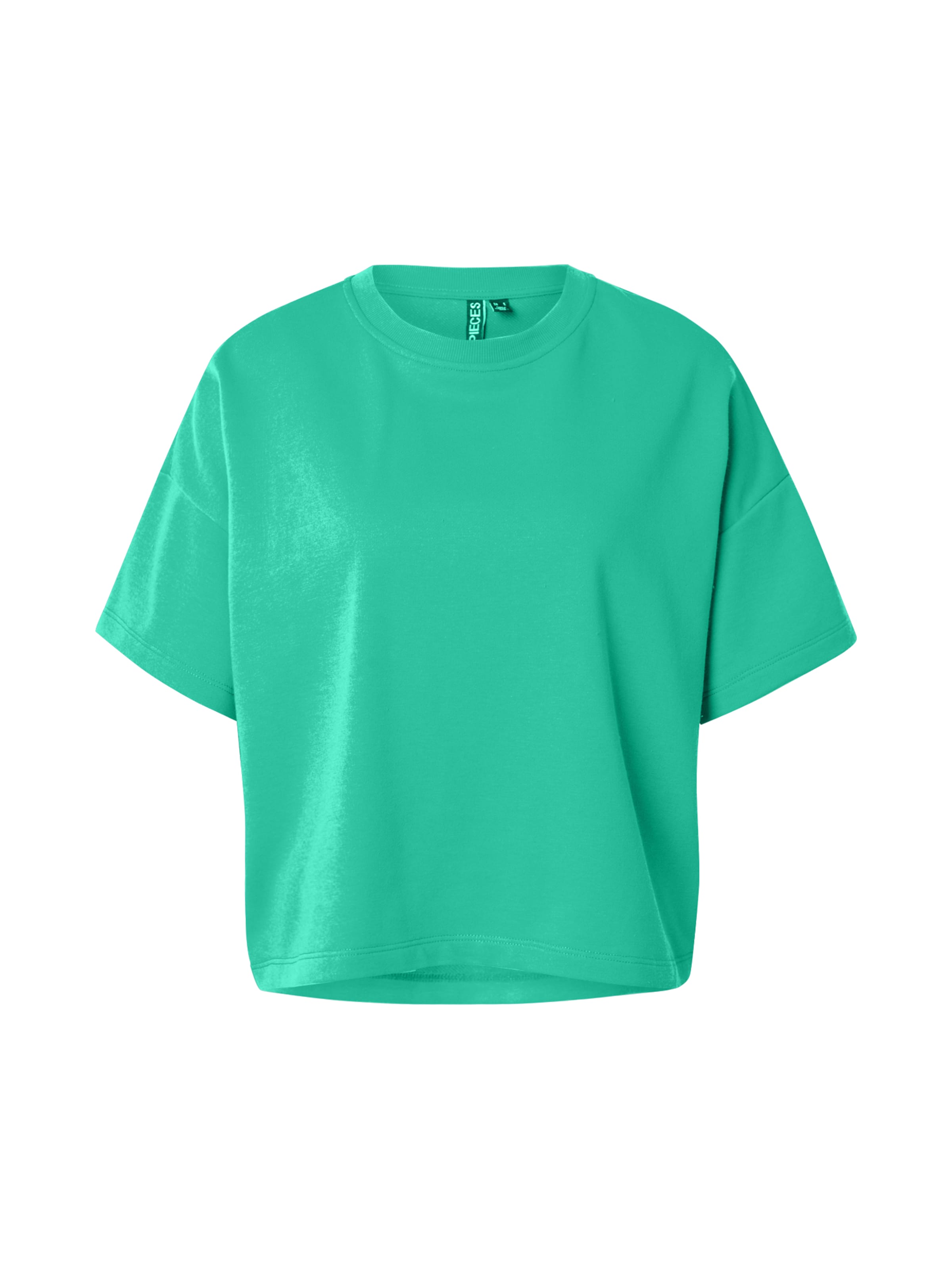 PIECES - Sweatshirt 'PCCHILLI' em verde: frente