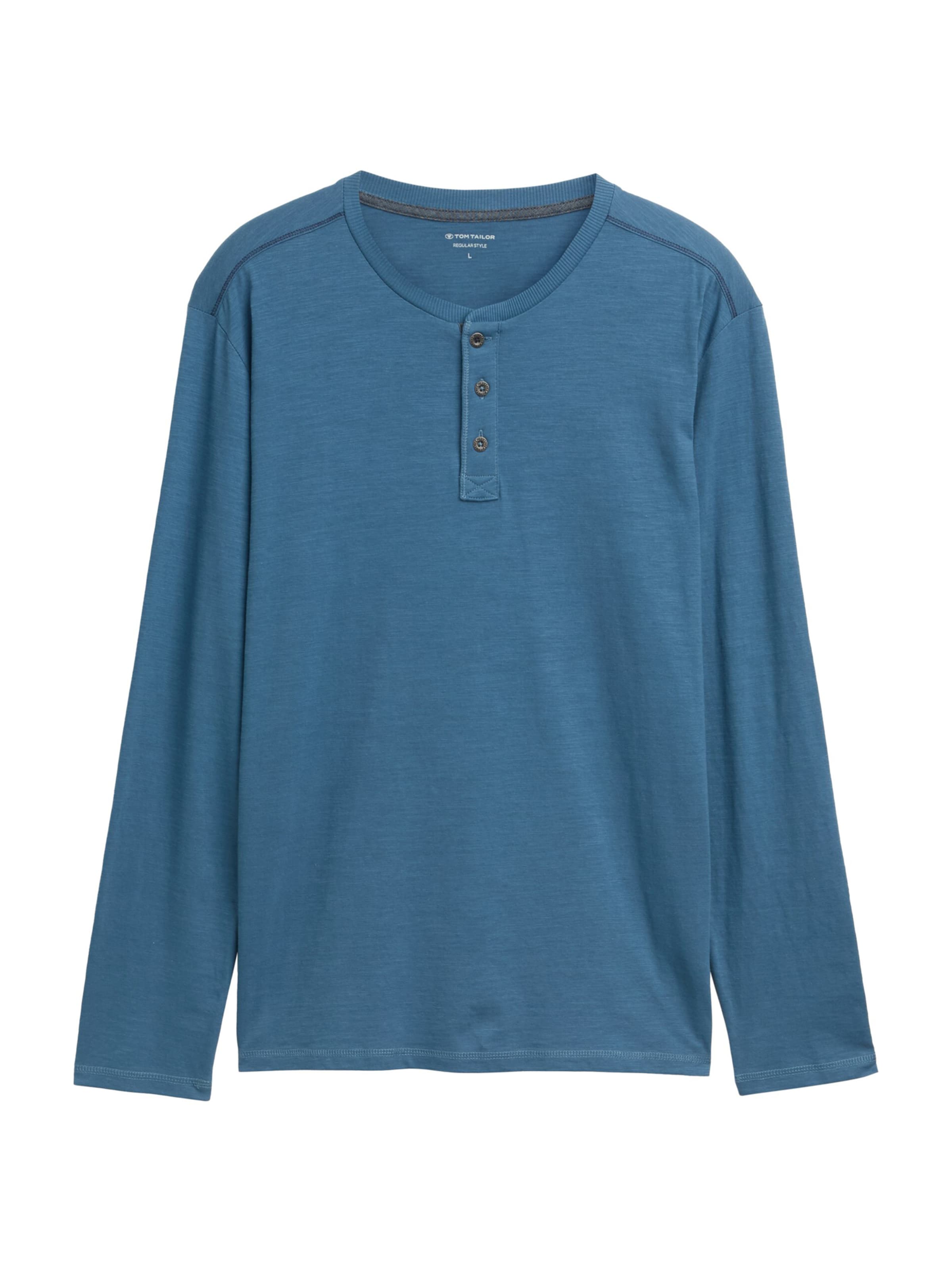 T-Shirt TOM TAILOR en bleu : devant