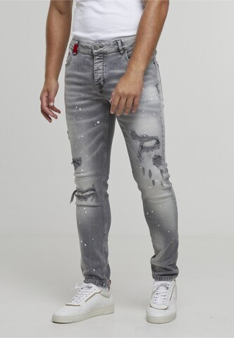 Slimfit Jeans 'Victor' di 2Y Premium in grigio
