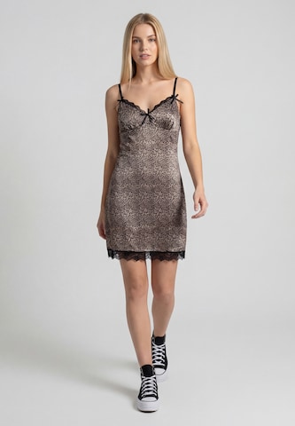 MYMO Kleid in Braun