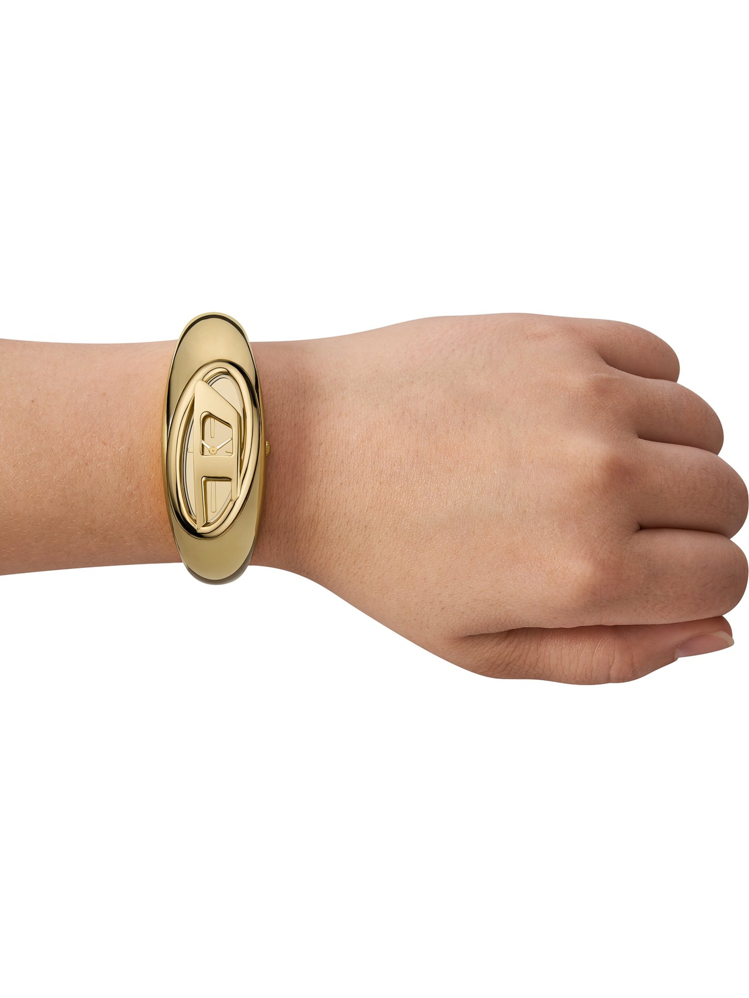 DIESEL Analog Watch in Gold: front
