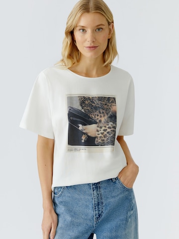 OUI T-Shirt in Weiß: Vorderseite