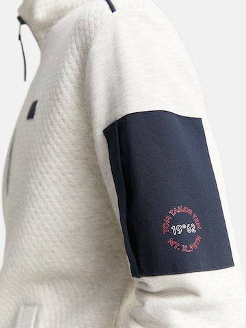 Sweat-shirt TOM TAILOR en blanc