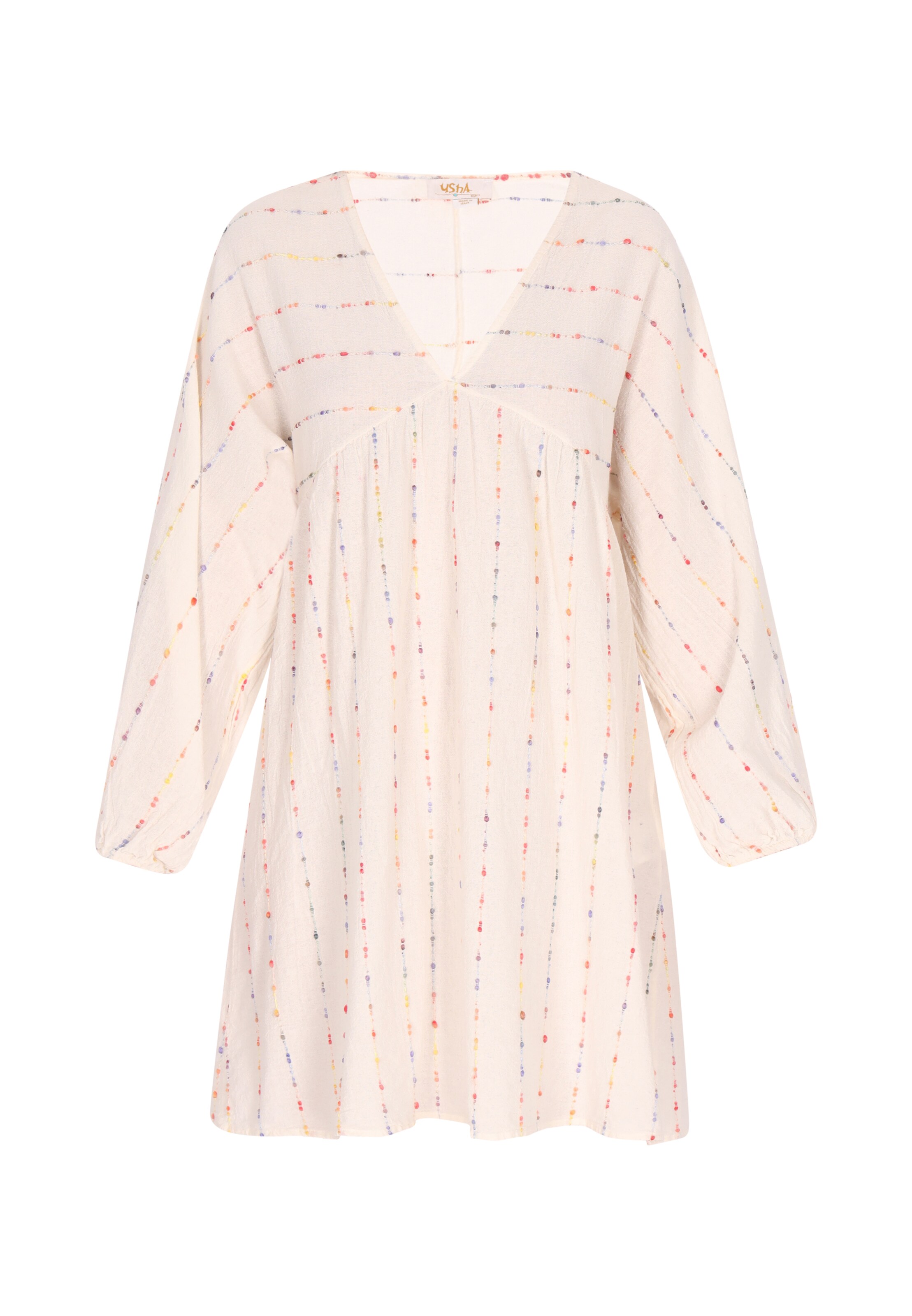 usha FESTIVAL Poletna obleka | bela barva: sprednja stran