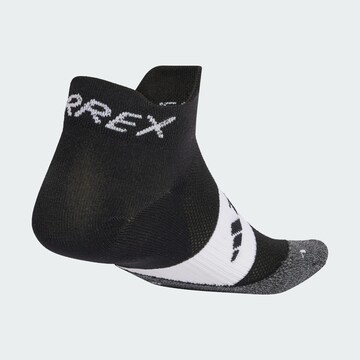ADIDAS TERREX Sportsokken ' Terrex Heat.Rdy Trail Running Speed Ankle Socken ' in Zwart