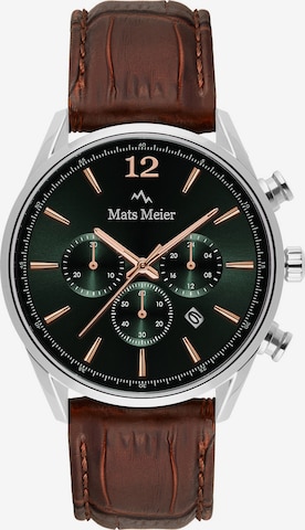 Mats Meier Analog Watch in Brown: front