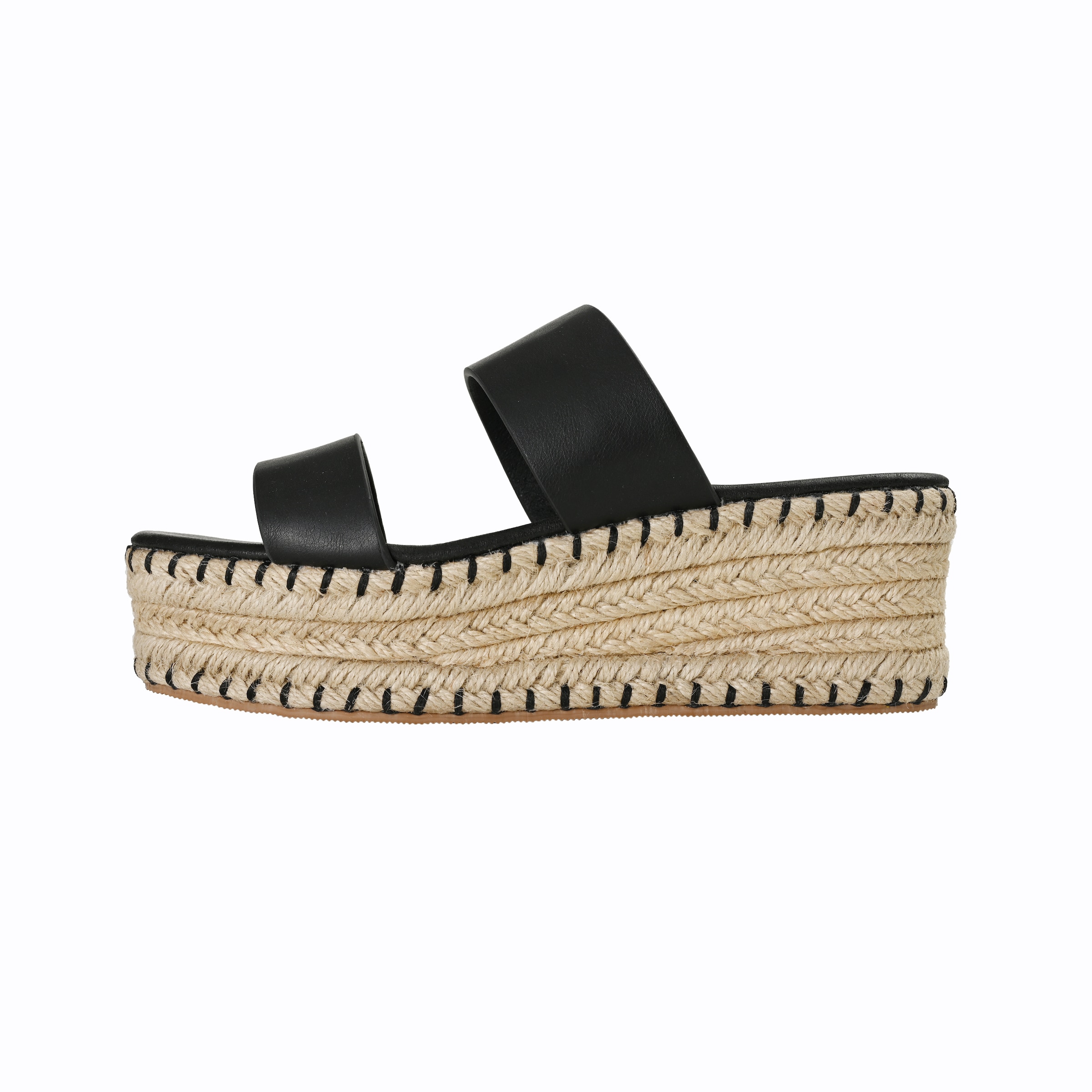 South Beach Sandaal in de kleur Zwart, Productweergave