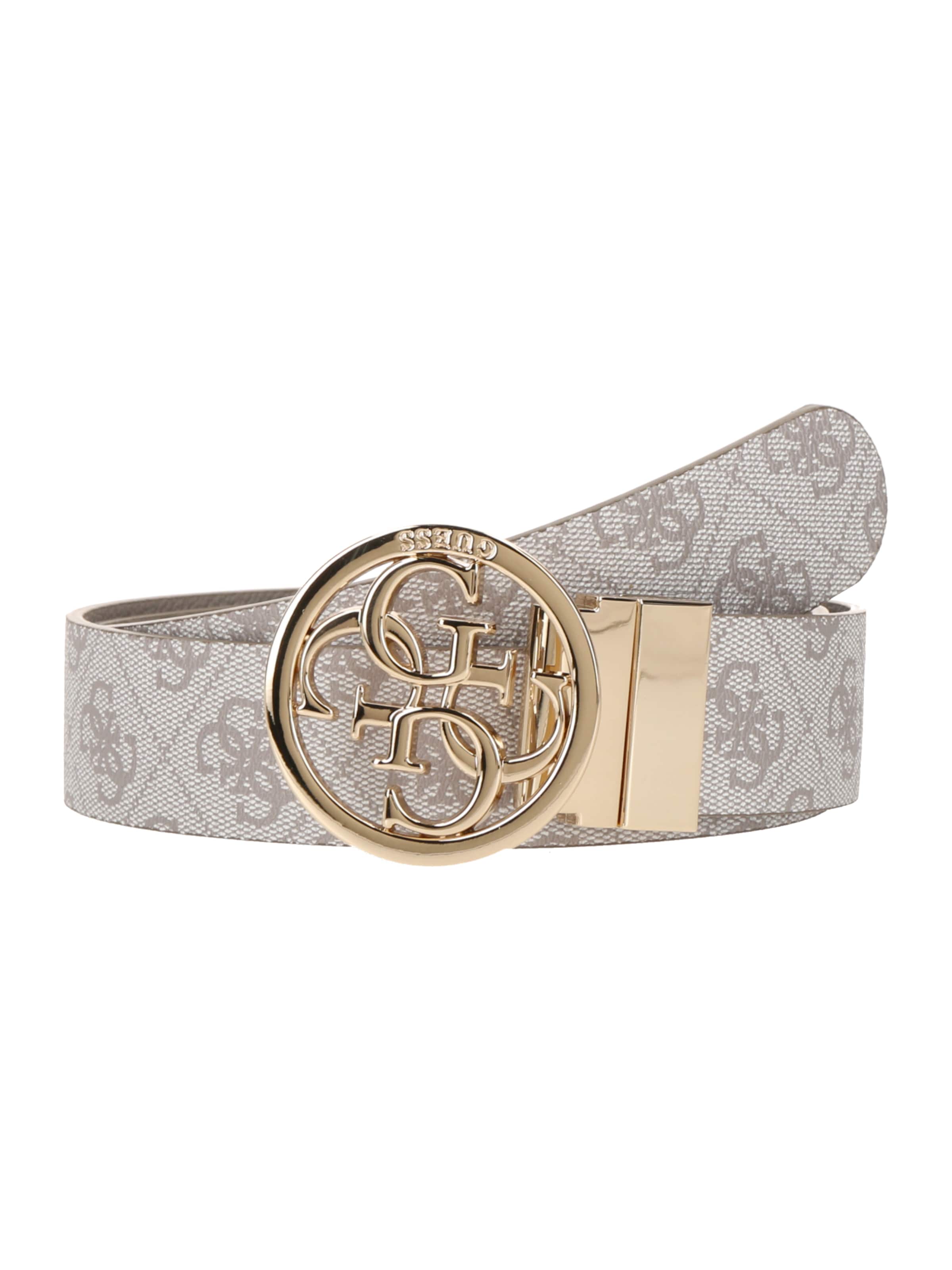 GUESS Колан 'NOELLE' в бежово: отпред