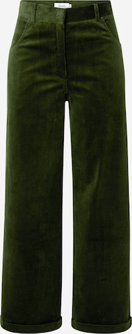 Givn Berlin - Pierna ancha Pantalón 'ELENA' en verde: frente