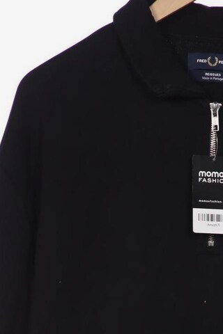 Fred Perry Sweatshirt & Zip-Up Hoodie in XL in Black