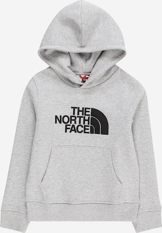 Felpa sportiva 'DREW PEAK' di THE NORTH FACE in grigio: frontale