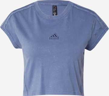 ADIDAS SPORTSWEAR Functioneel shirt in Blauw: voorkant