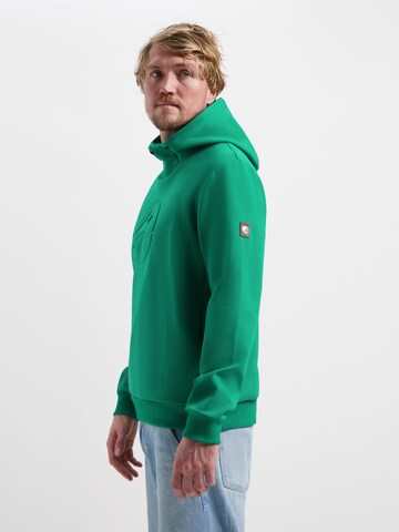 Travelin Sweatshirt 'Ivar' in Groen: voorkant