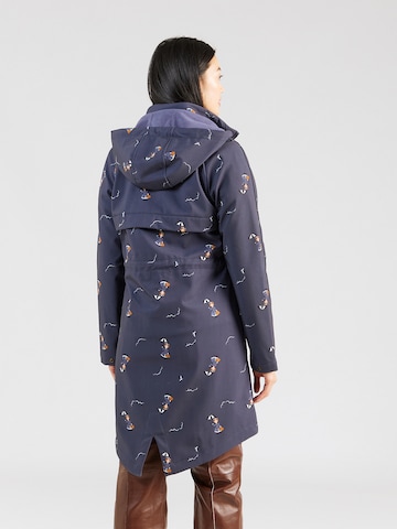 Blutsgeschwister Raincoat 'Swallowtail Promenade' in Blue