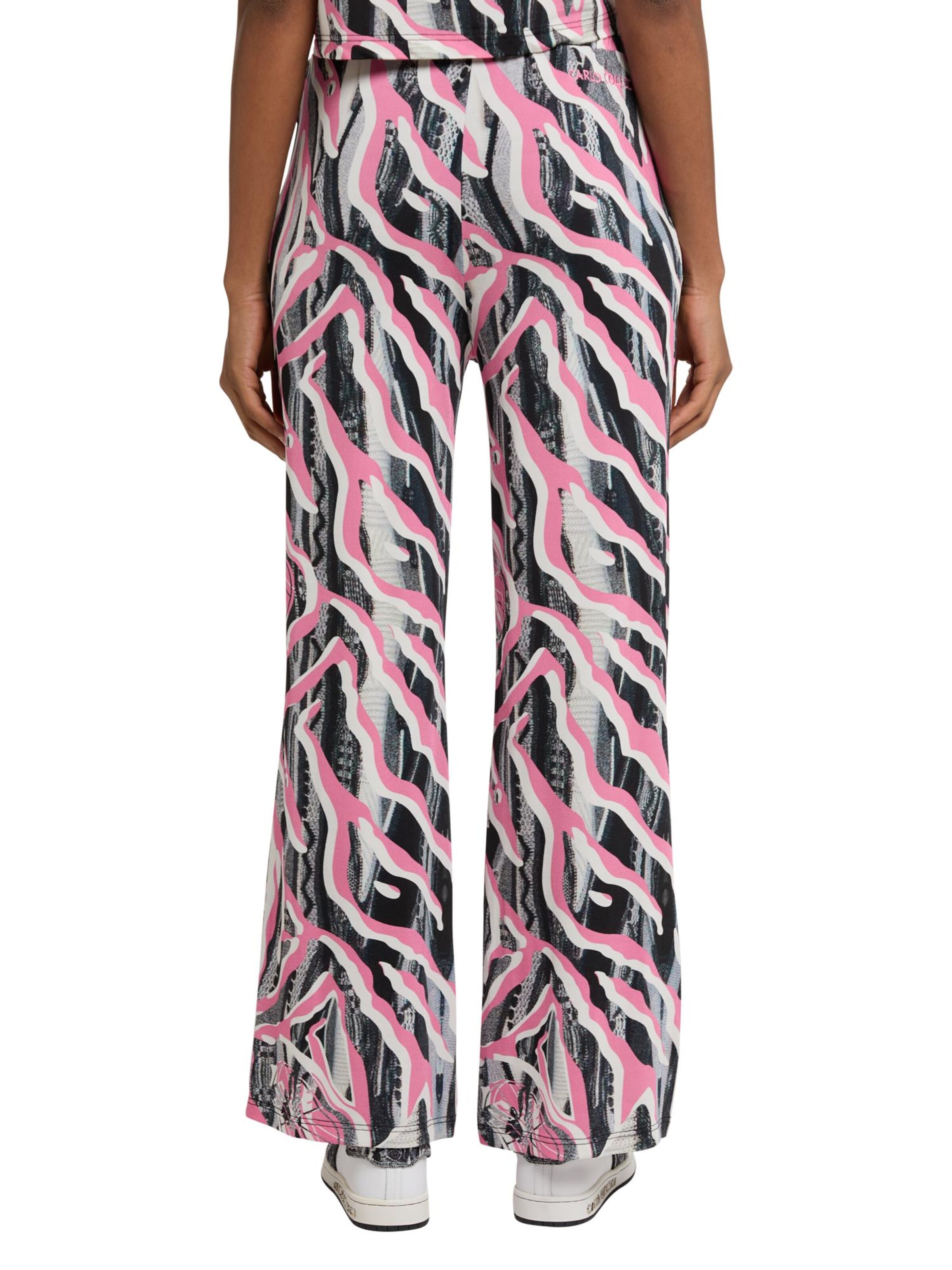 Loosefit Pantalon 'De Antoni' Carlo Colucci en mélange de couleurs