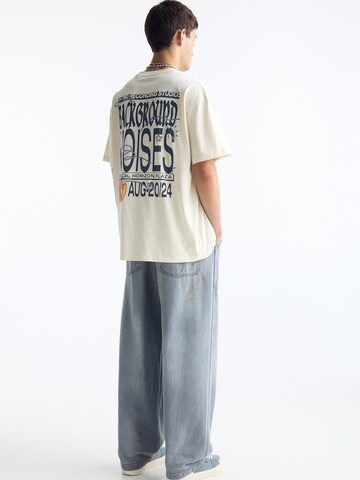 Pull&Bear T-Shirt in Weiß