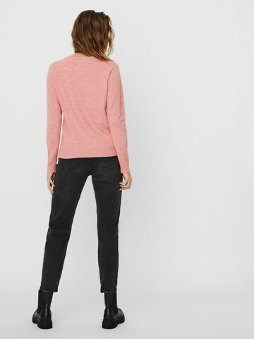 VERO MODA Pulover 'Doffy' | roza barva