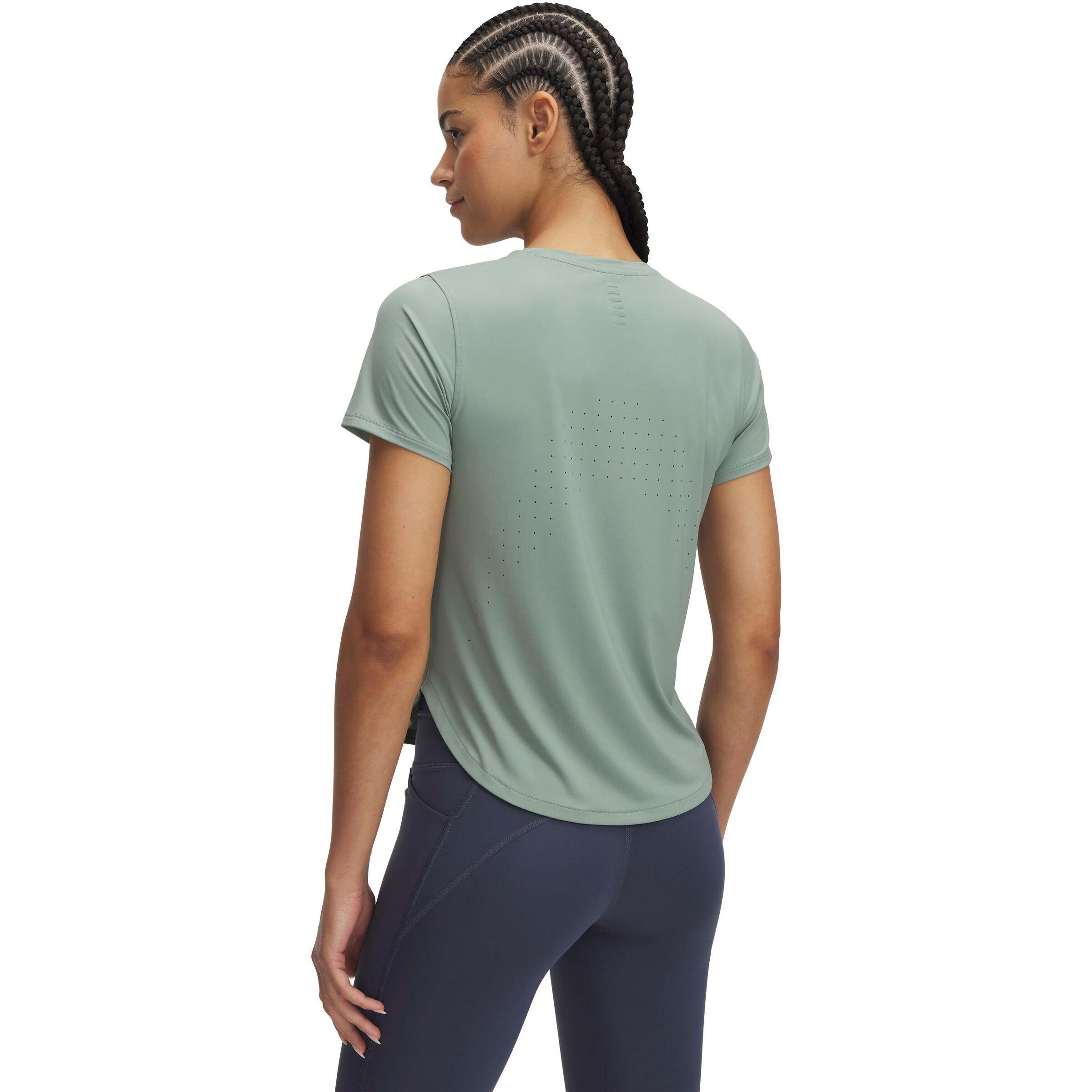 UNDER ARMOUR Performance Shirt 'Launch Elite' in Green