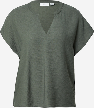 JDY Bluse 'JDYPEPPER' i grøn: forside