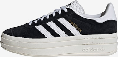 ADIDAS ORIGINALS Sneaker 'Gazelle Bold' in gold / schwarz / weiß, Produktansicht