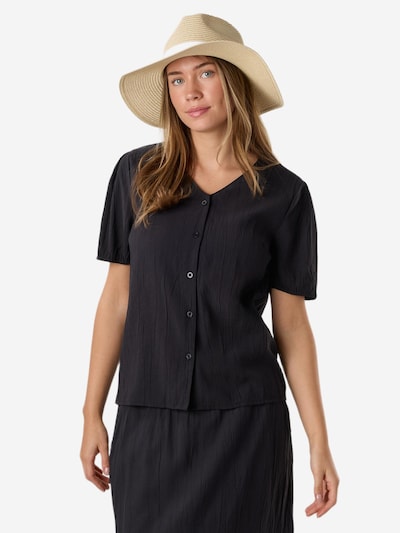 Seaside Blouse 'Savannah' in XS in de kleur Zwart, Productweergave