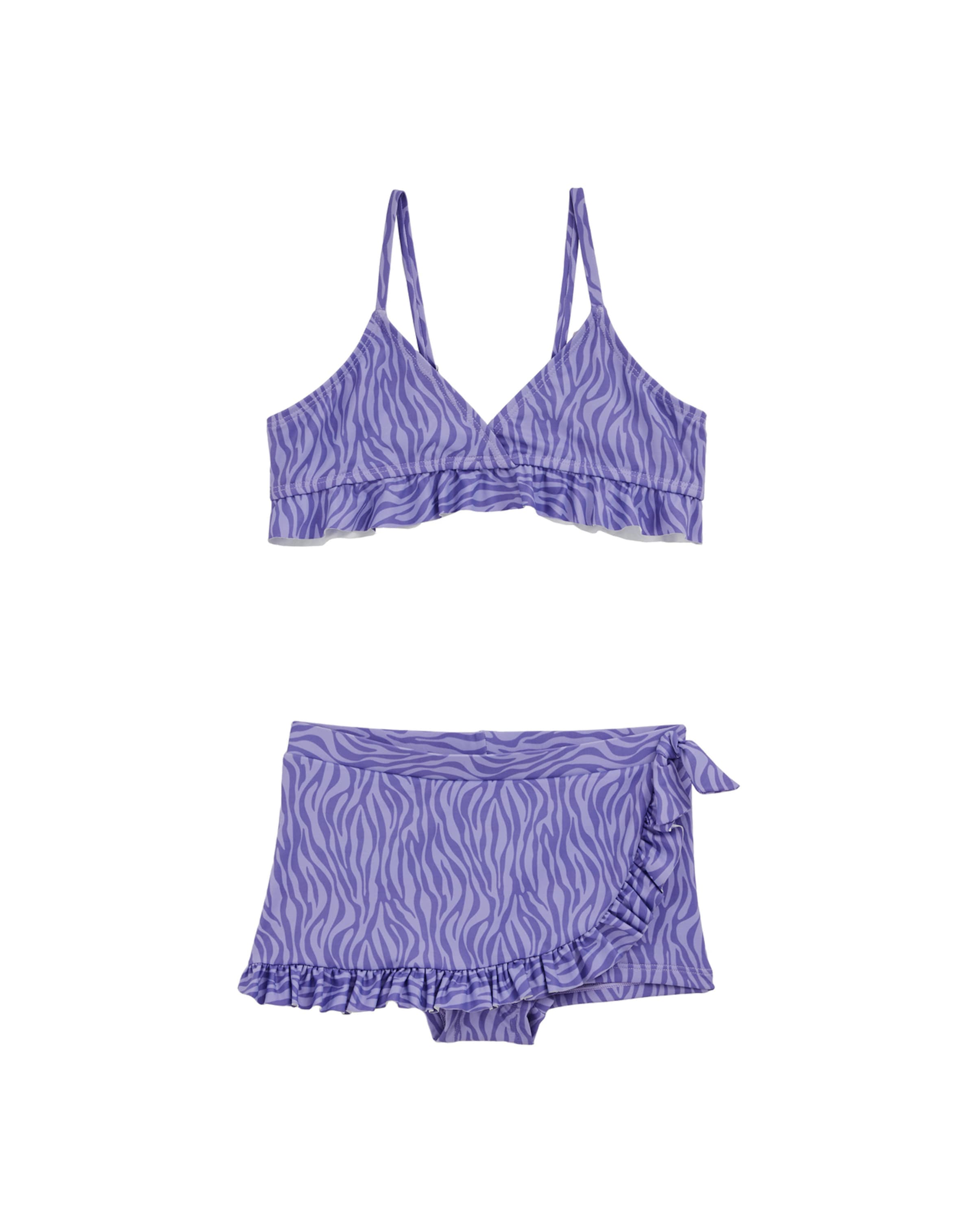 Triangle Bikini WE Fashion en violet : devant