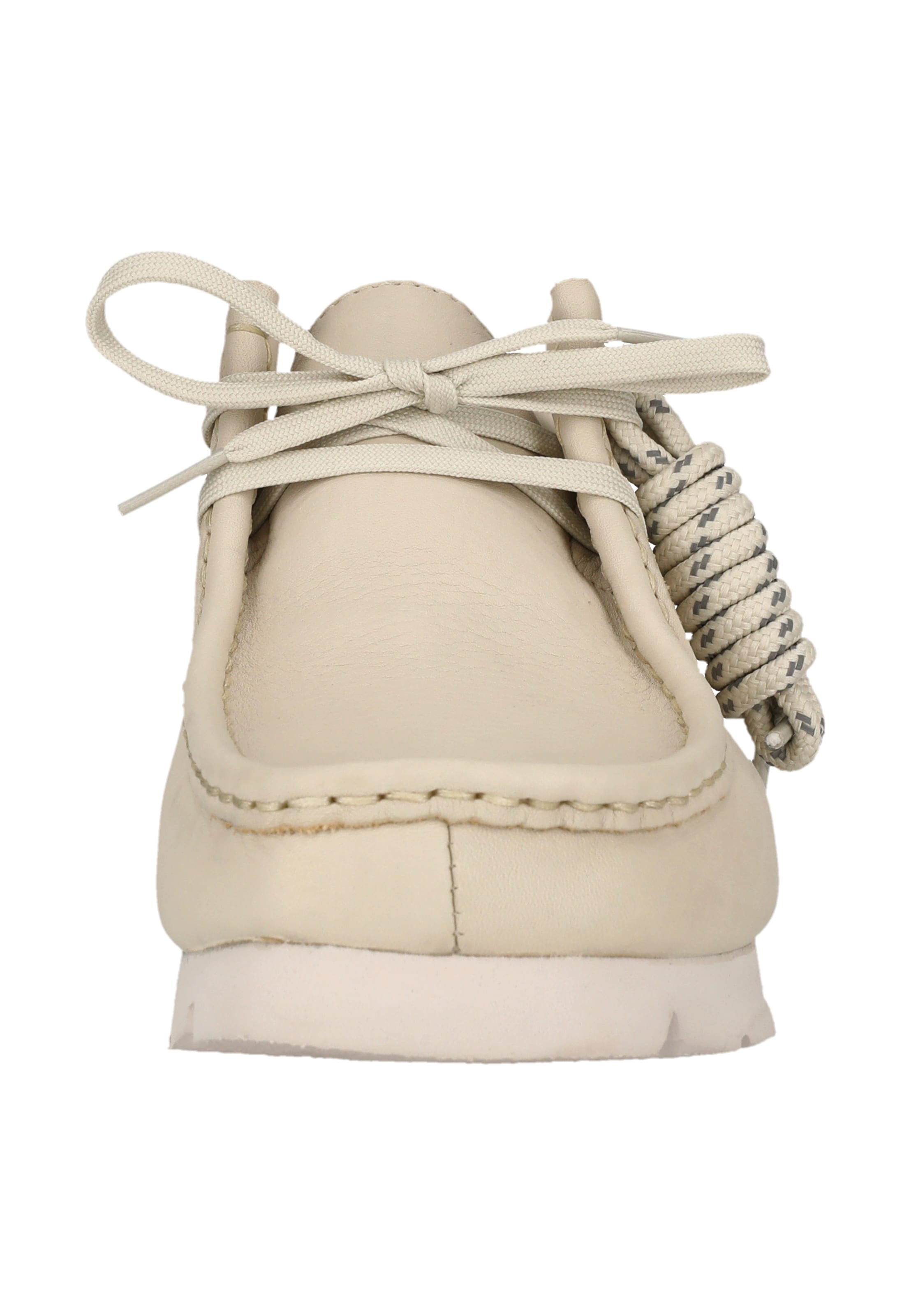 CLARKS Lace-up shoe 'Wallebee' in Beige