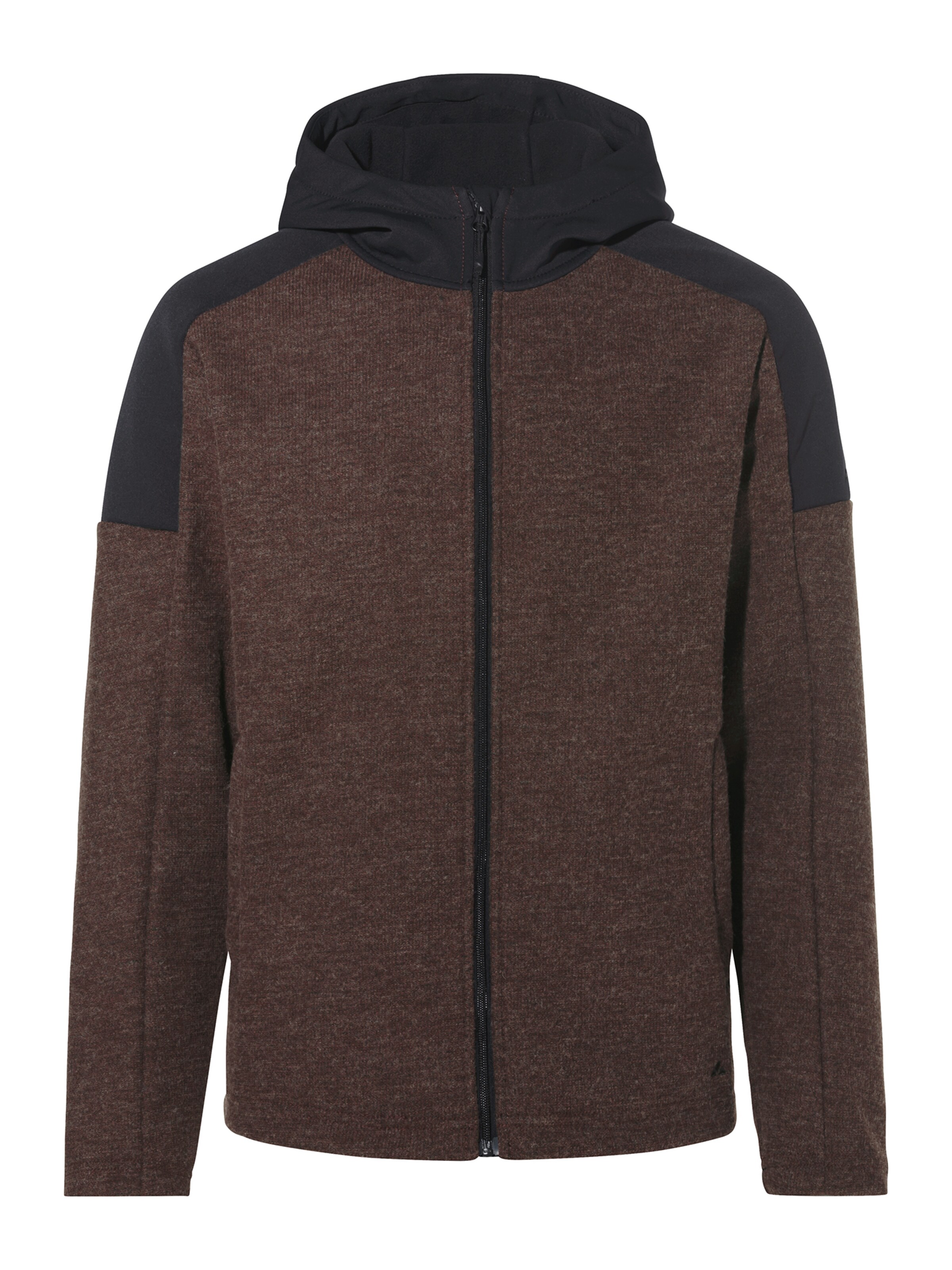 VAUDE Sweatvest 'Tinshan II' in Bruin: voorkant