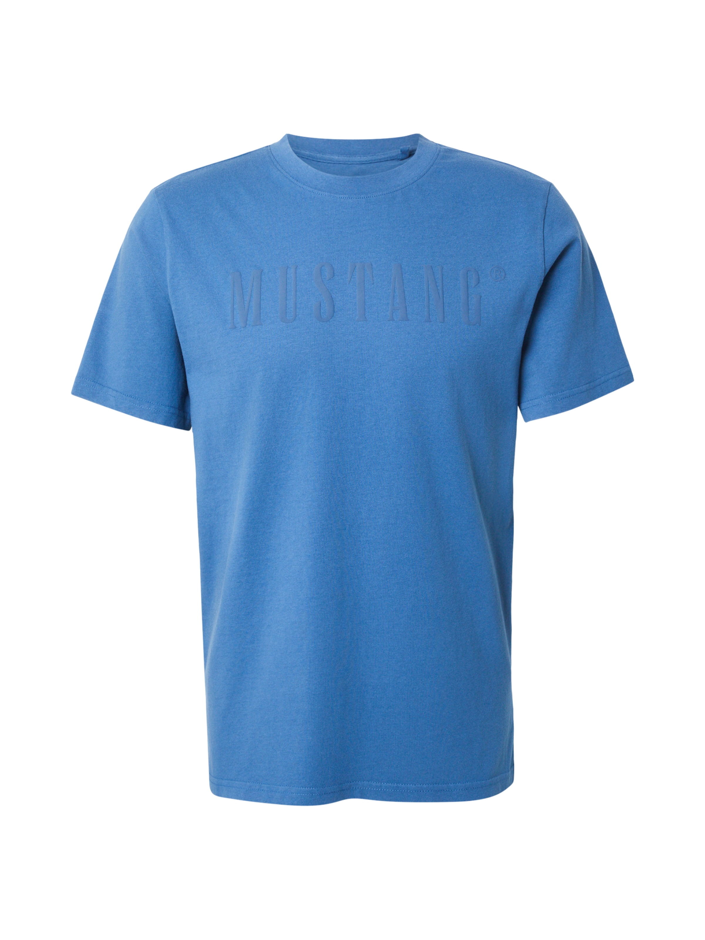 T-Shirt 'Austin' MUSTANG en bleu : devant