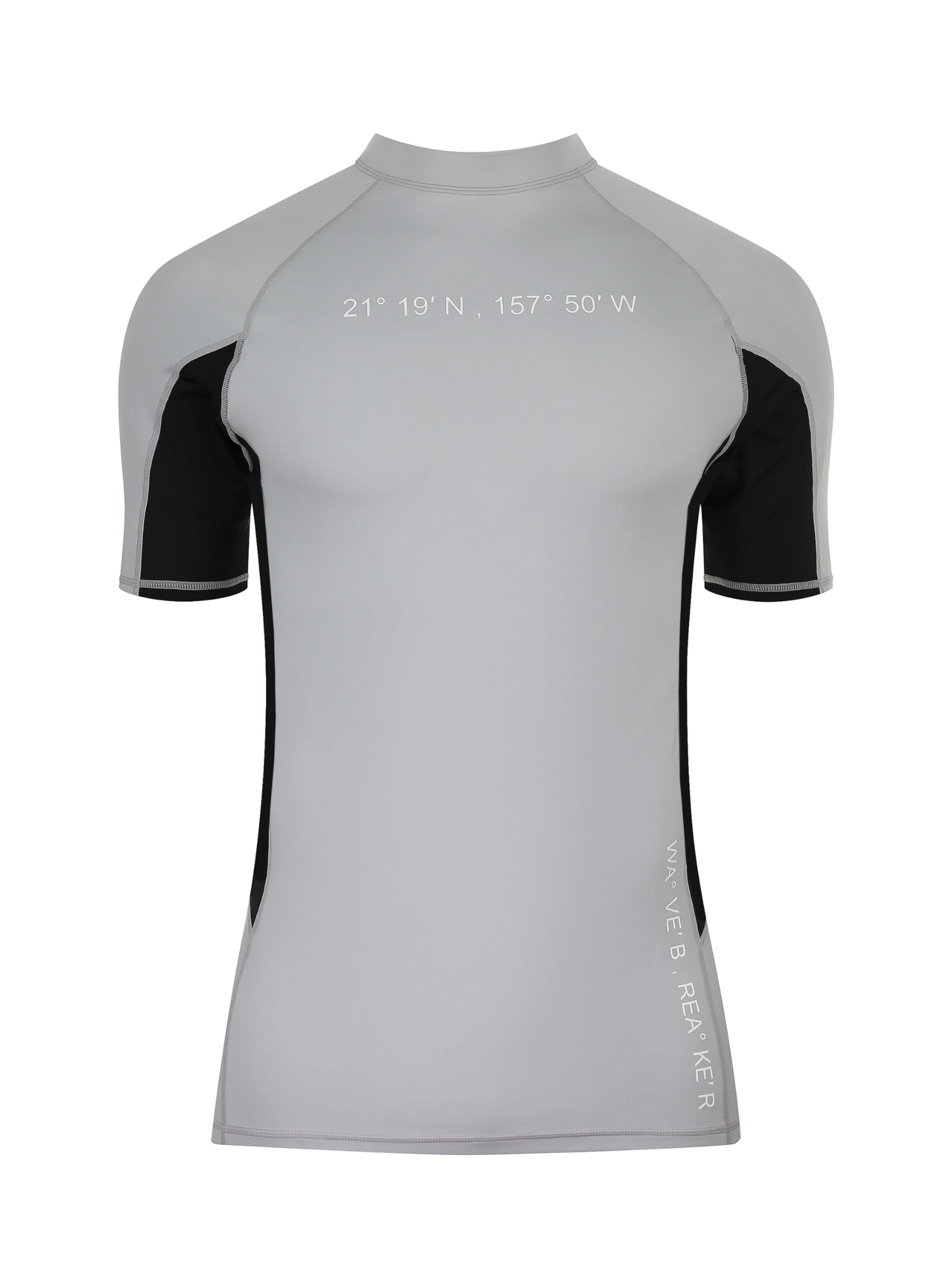 wavebreaker Functioneel shirt in Grijs: voorkant