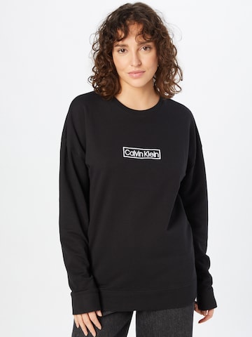 Calvin Klein Underwear Sweatshirt in Black: front