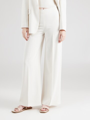 DRYKORN Wide leg Pantalon 'BEFORE' in Wit: voorkant