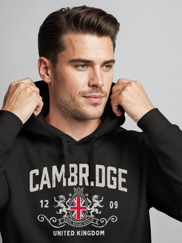 Neverless Sweatshirt 'Cambridge' in Black