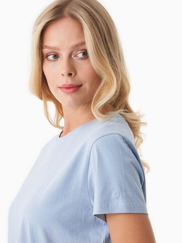 Organication T-Shirt in Blau