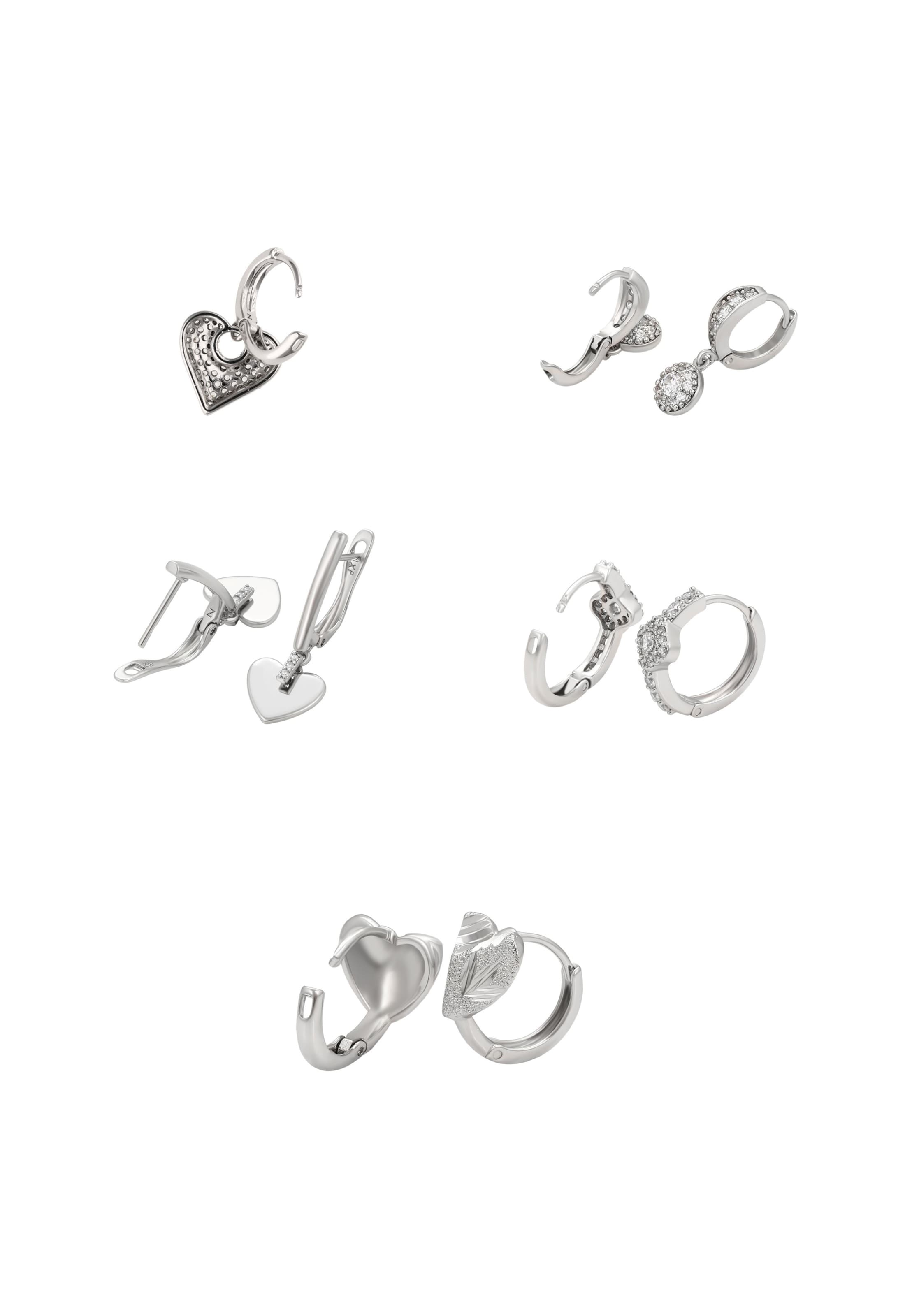 faina - Brincos em prata