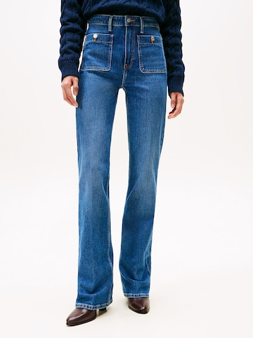TOMMY HILFIGER Bootcut Jeans in Blauw: voorkant