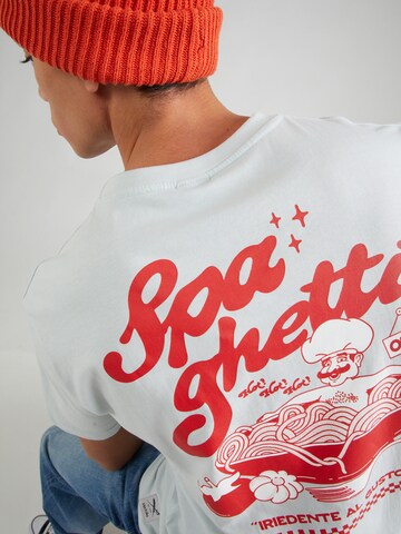 Iriedaily - Camiseta 'Spa Ghetti' en azul