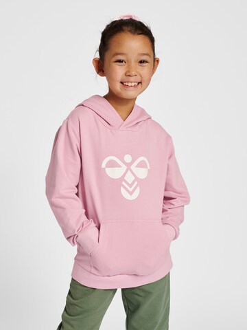 Hummel Sportief sweatshirt 'CUATRO' in Roze: voorkant