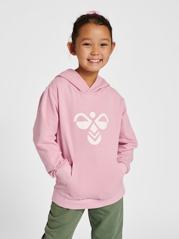 Hummel Athletic Sweatshirt 'CUATRO' in Pink: front