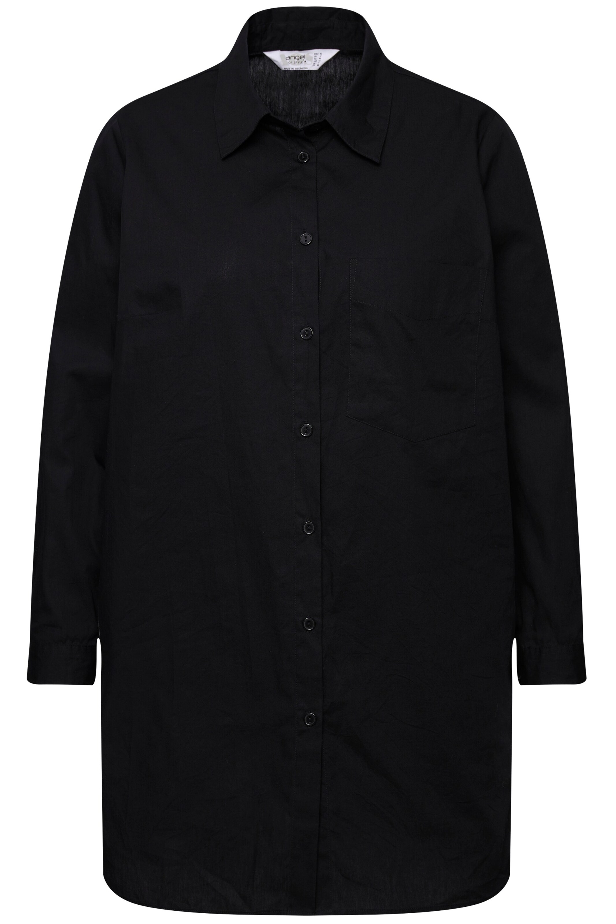 Angel of Style bluse in Schwarz: Vorderseite