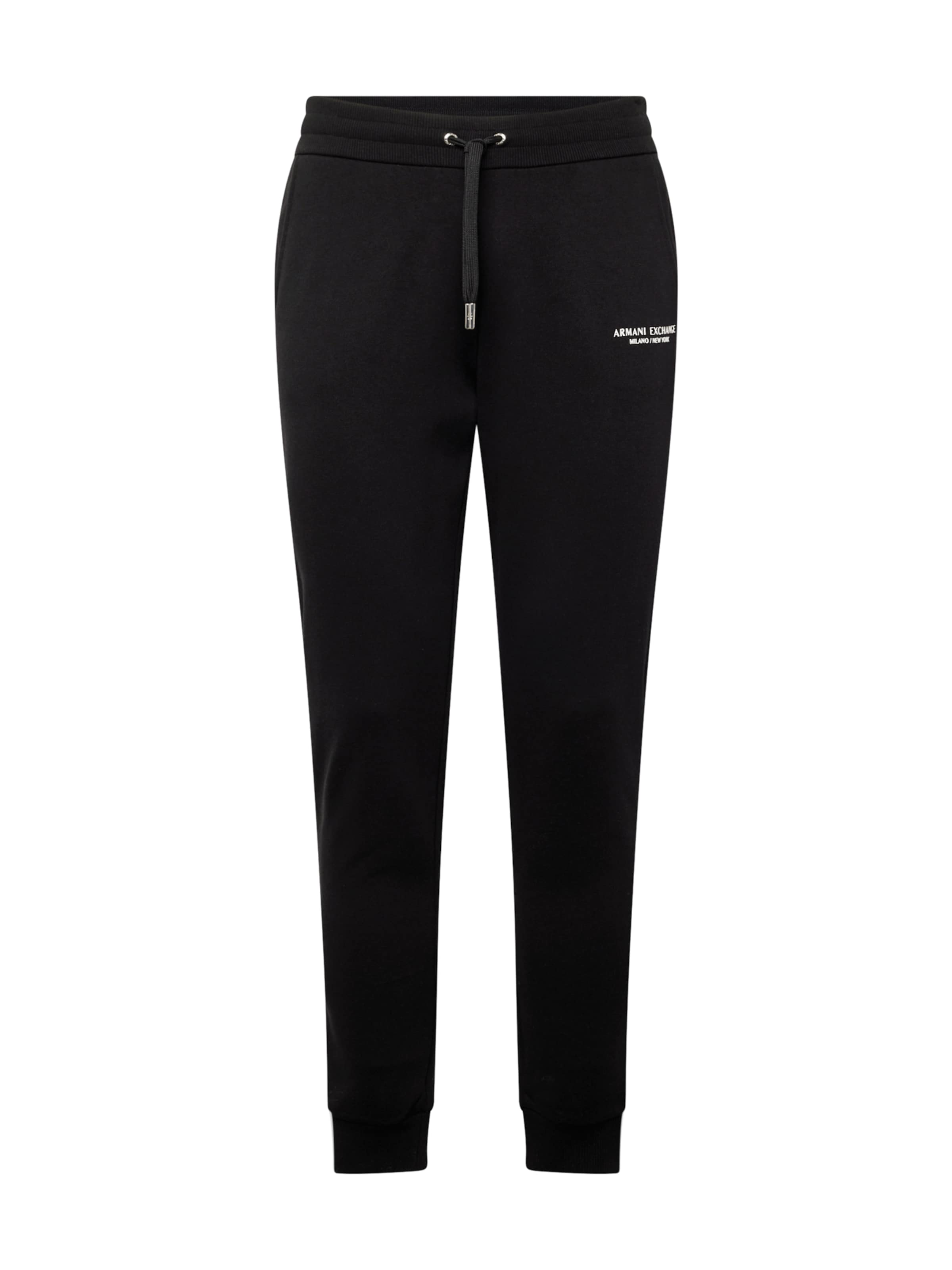 ARMANI EXCHANGE Zúžený strih Nohavice - Čierna: predná strana